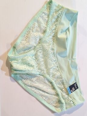 flirtitude Mint Lace Bikini Panty